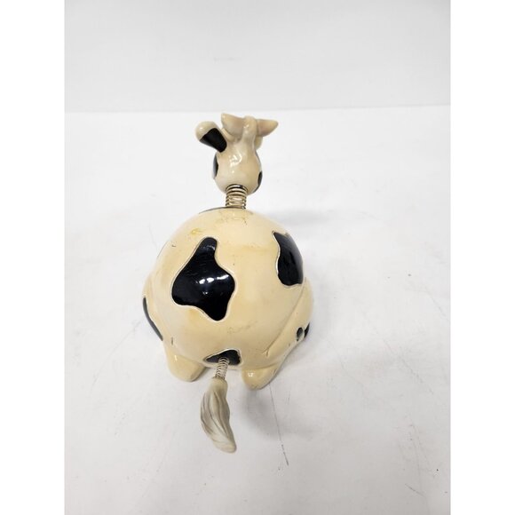 Vintage Exhart Phatzos Cow Wobbler Bobblehead Figurine Tim Twinkler Collection - Picture 4 of 10